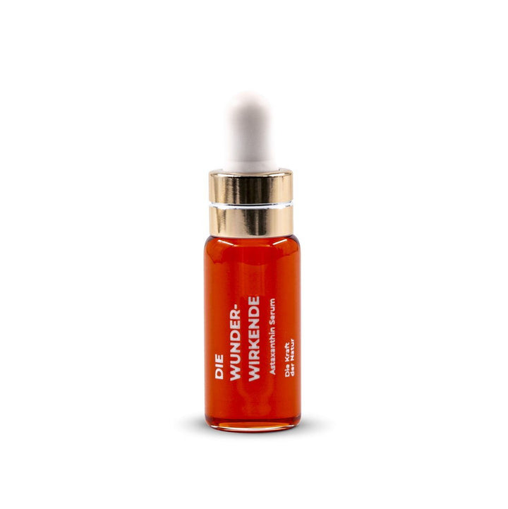 DIE WUNDERWIRKENDE | 3ml Astaxanthin Serum Hochwirksames Anti-Aging und Sonnenschutz 3ml 