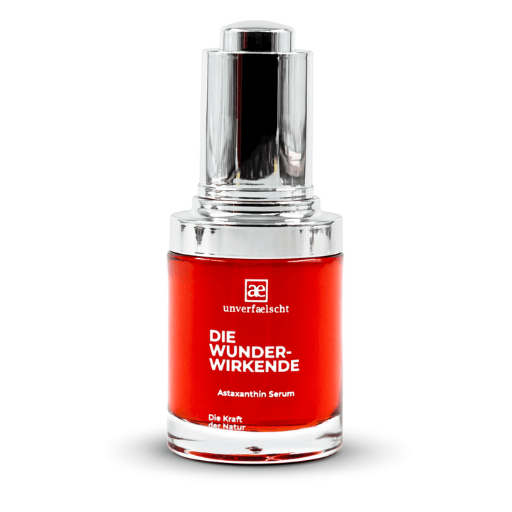 DIE WUNDERWIRKENDE Astaxanthin Serum Hochwirksames Anti-Aging und Sonnenschutz. 30ml 